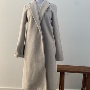 New with tags Zara tan trench coat small